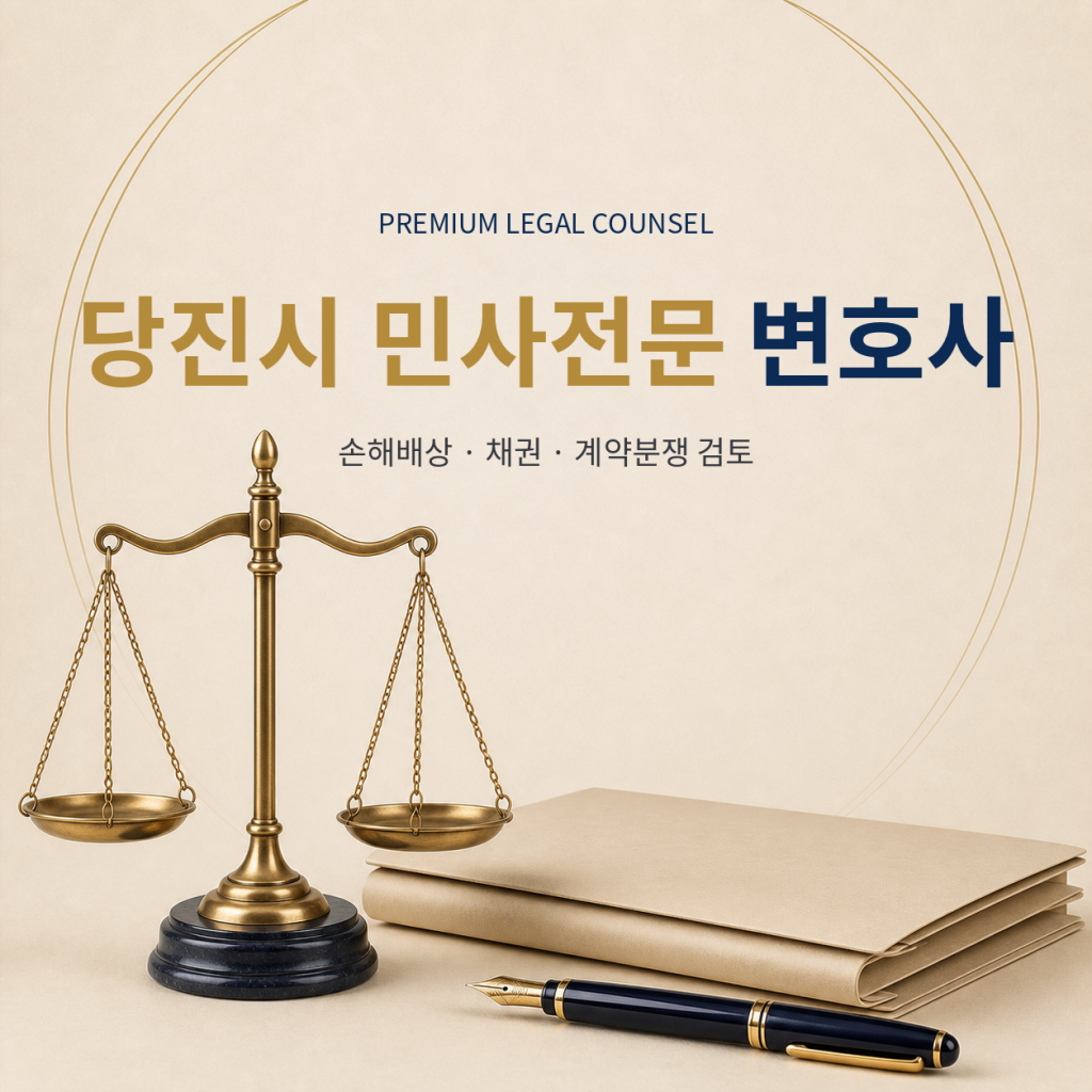 당진시 민사전문 변호사