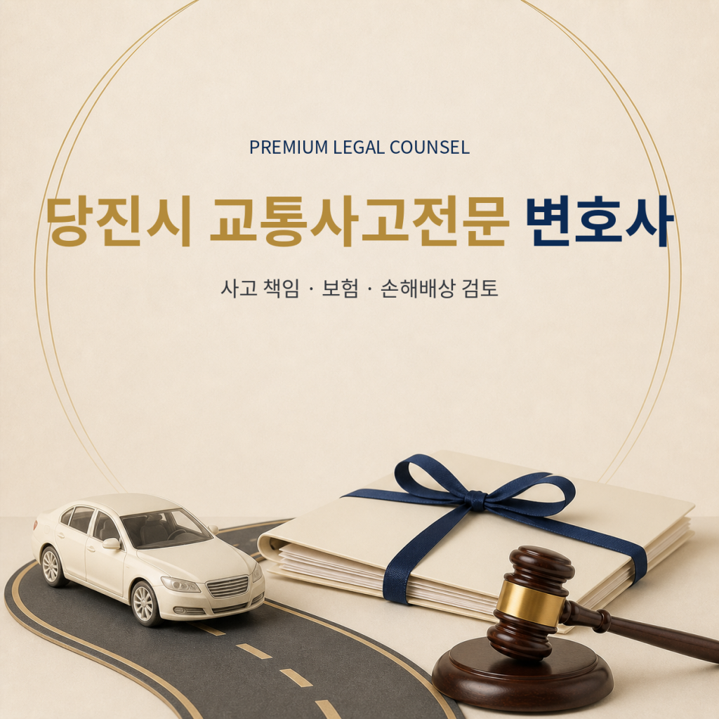 당진시 교통사고전문 변호사