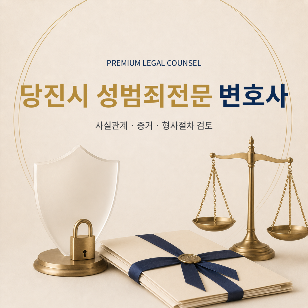 당진시 성범죄전문 변호사