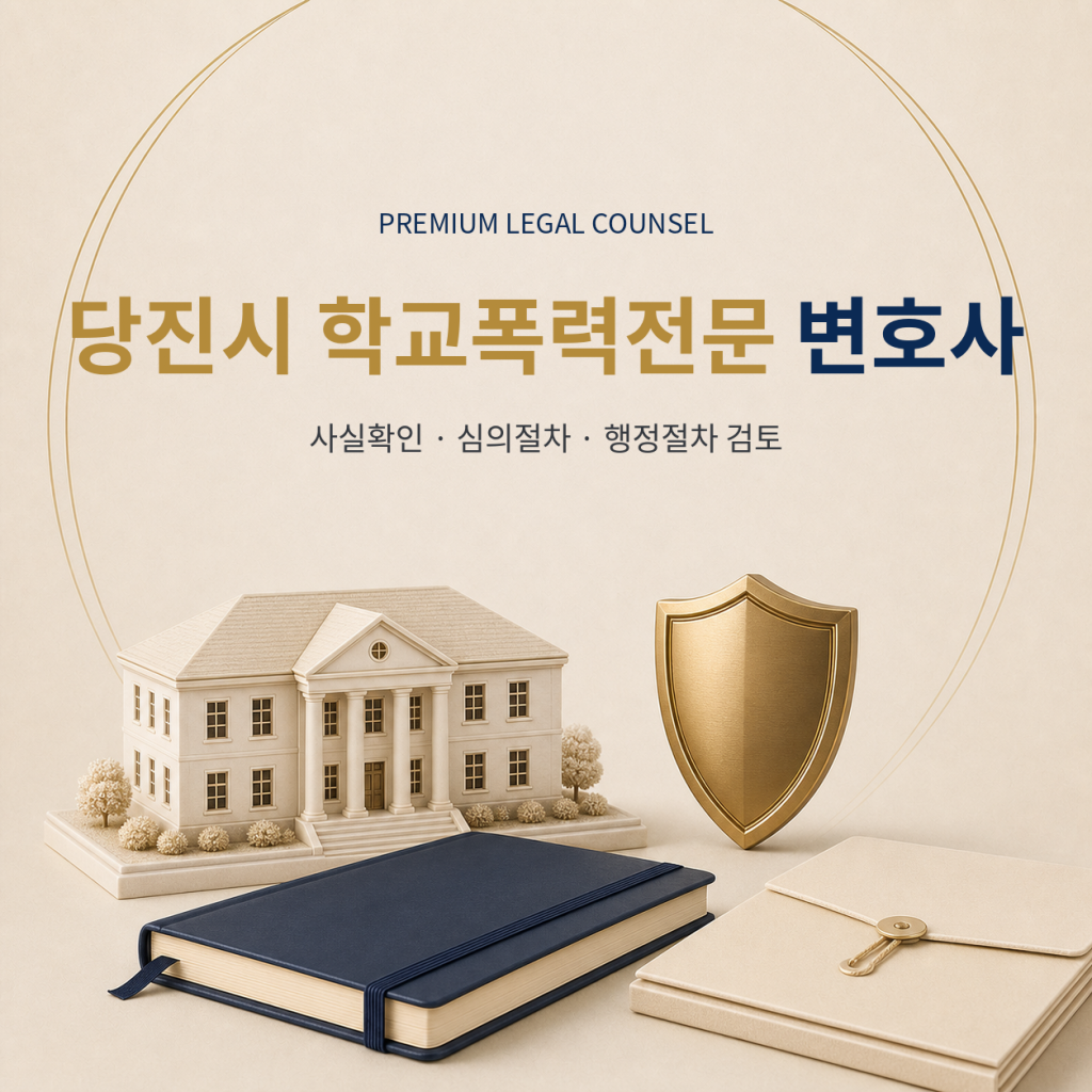 당진시 학교폭력전문 변호사